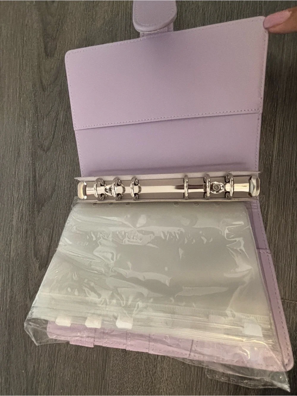 Lavender Budget Binder Organizer Wallet - Home Office